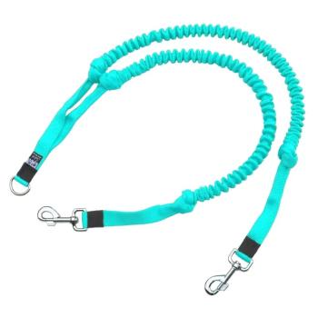 Doppelleine Hunde_Koppel_lila